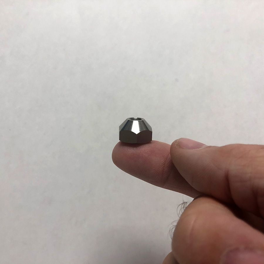Foilite - M6 Titanium Hydrofoil Cone Nut - Sold Individualy
