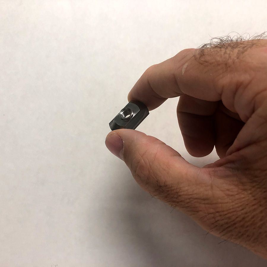 Foilite - M6 Titanium Hydrofoil Track Nut - Sold Individualy
