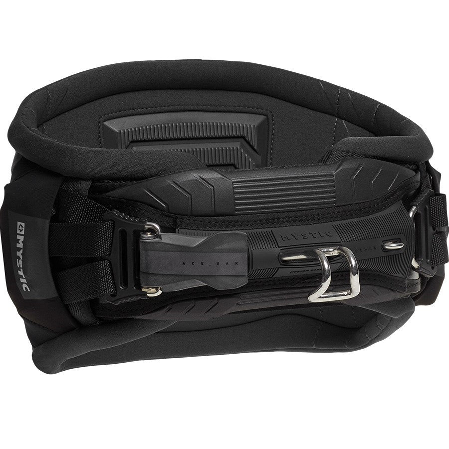 Mystic Warrior Kiteboarding Waist Harness - Black