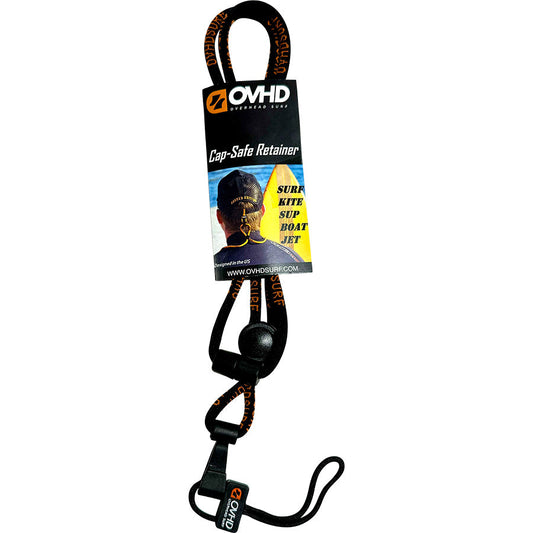 Overhead Surf Cap-Safe Retainer Lanyard Hat Leash