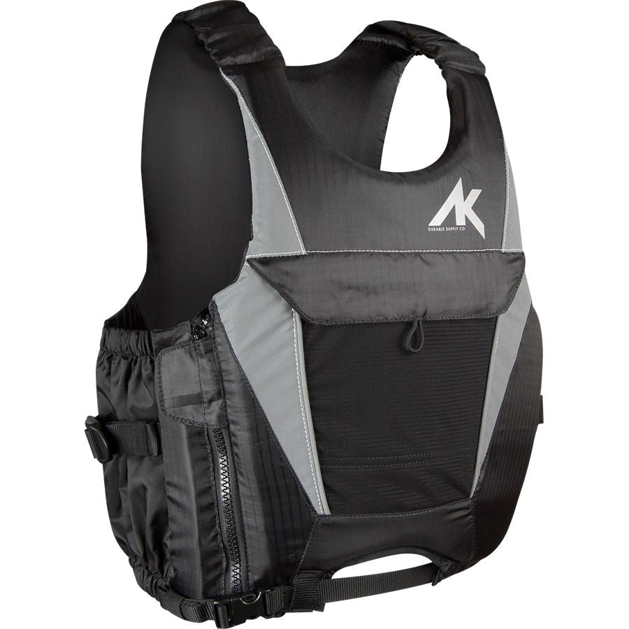 AK Durable Supply CE Approved Floatation Vest - Black