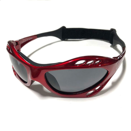 Aqua Azul Kiteboarding Water Shades - Metallic Red