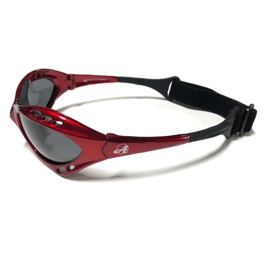 Aqua Azul Kiteboarding Water Shades - Metallic Red