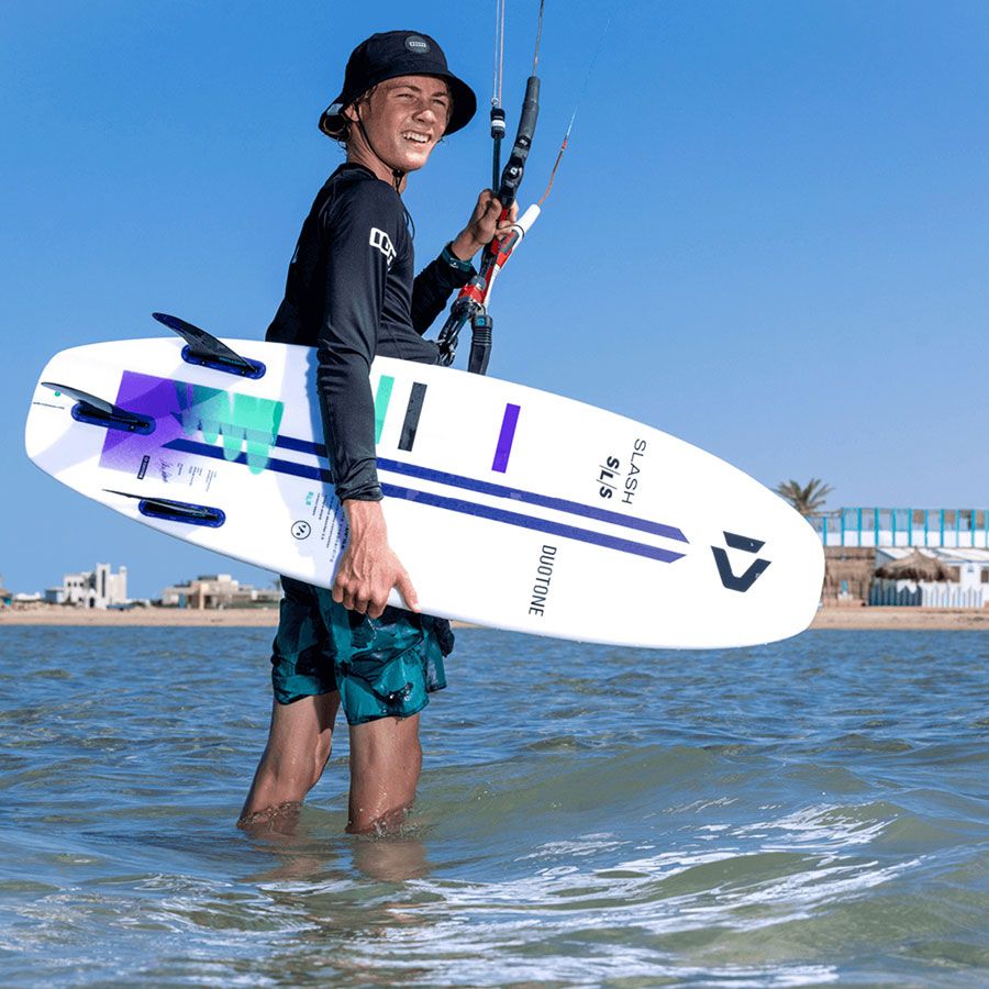 2023 Duotone Slash SLS Grom/Kids - Wave / Strapless Freestyle Surfboard - 4'4"