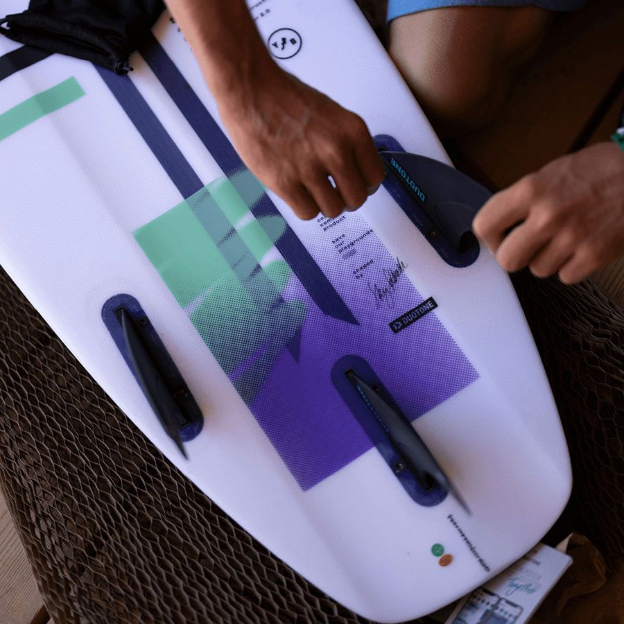 2023 Duotone Slash SLS Grom/Kids - Wave / Strapless Freestyle Surfboard - 4'4"
