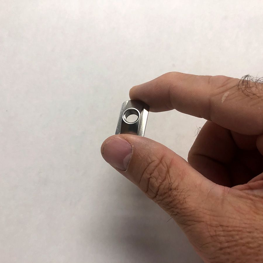 Foilite - M8 Titanium Hydrofoil Track Nut - Sold Individualy