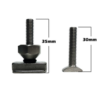 Foilmount Wizardhat Hardware(Set Of 4) - Universal Foil Mounting Hardware