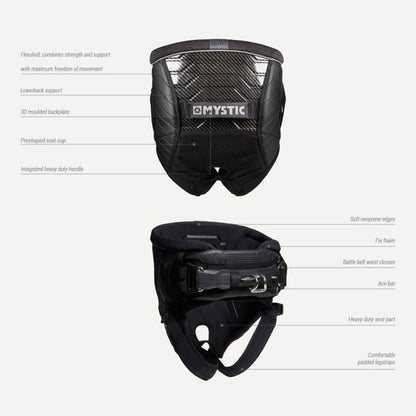 Mystic Marshall Seat Harness With Ace Spreader Bar