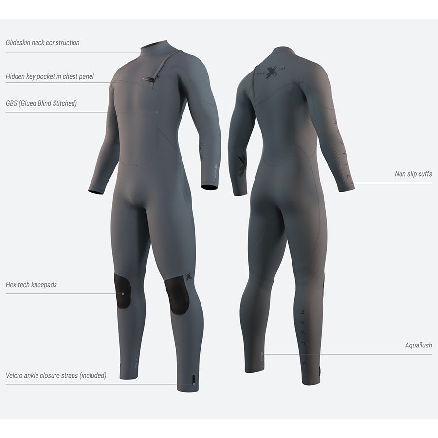 2023 Mystic - The One Fullsuit 3/2mm Zipfree - 50% Off