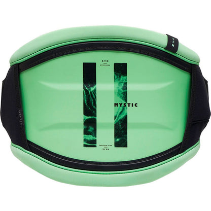2024 Mystic Gem BK Womens Kiteboarding Waist Harness - Lime Green