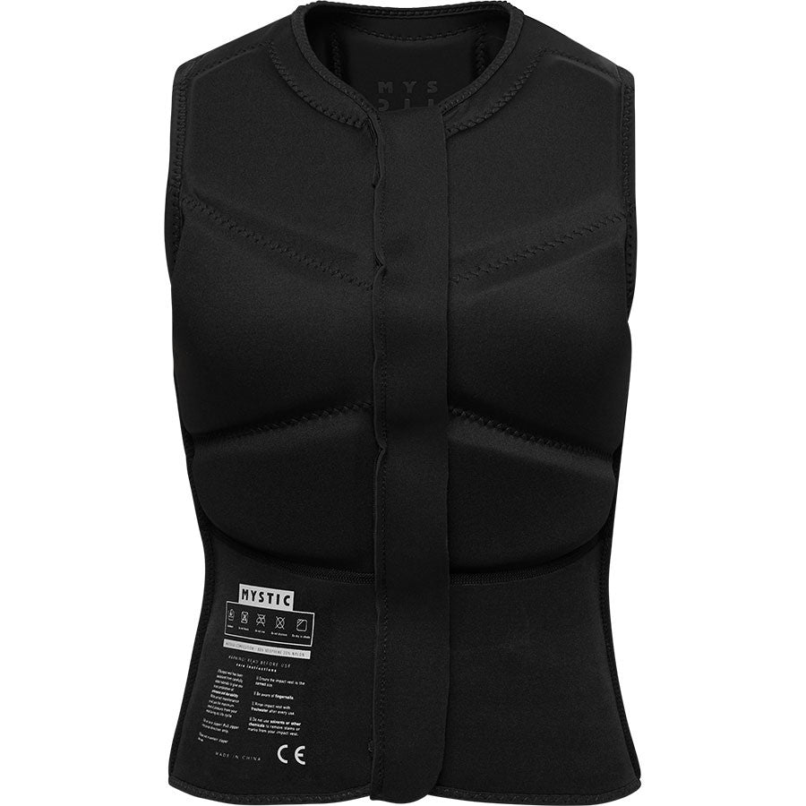 Mystic 2025 Star Impact Vest Fzip Women - Black