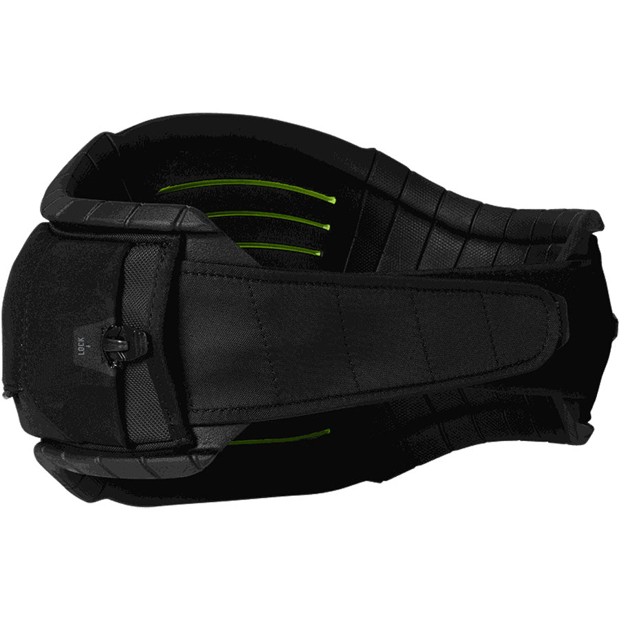 Mystic Stealth Kiteboarding Waist Harness - Black / Lime