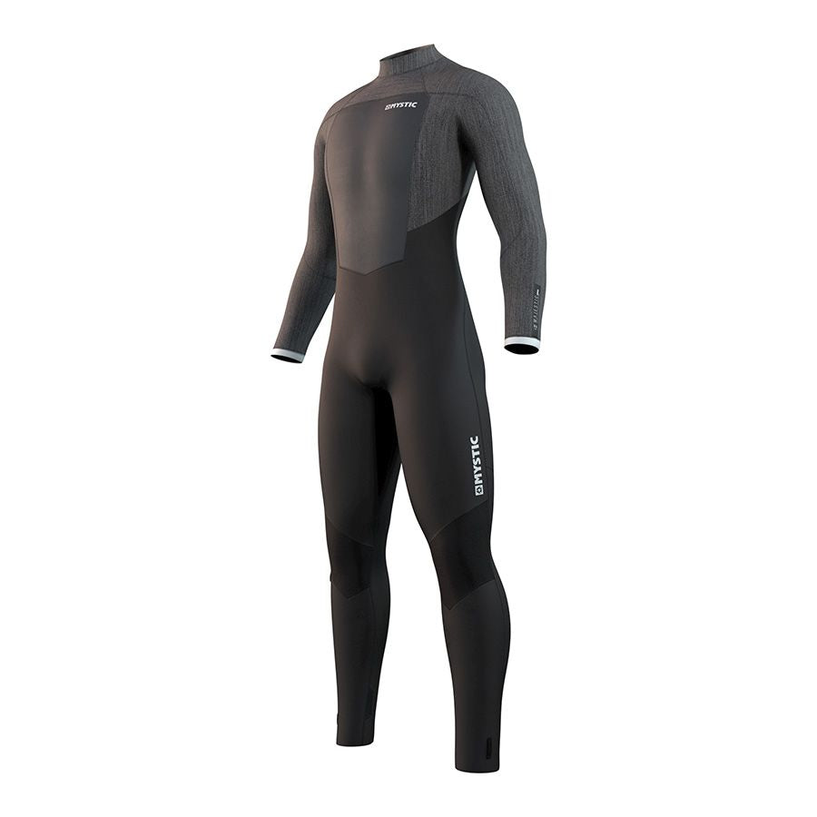 2021 Mystic - Majestic Fullsuit 4/3mm Back Zip - Black - 40% Off