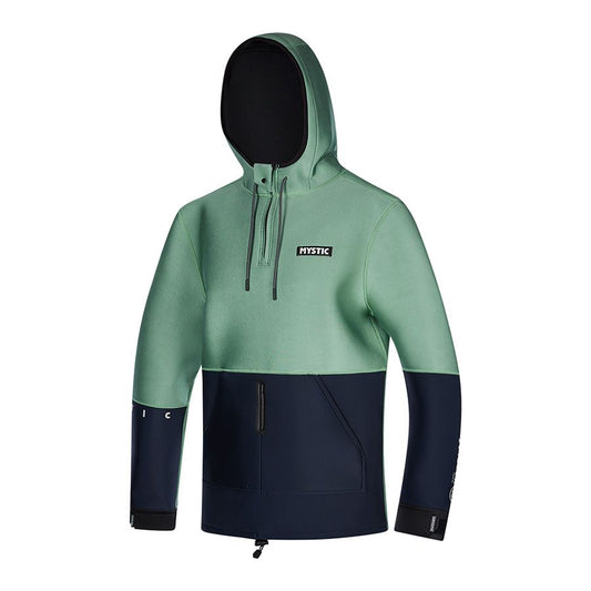 Mystic - Voltage Sweat - Neoprene Hoodie - Night Blue - 35% Off