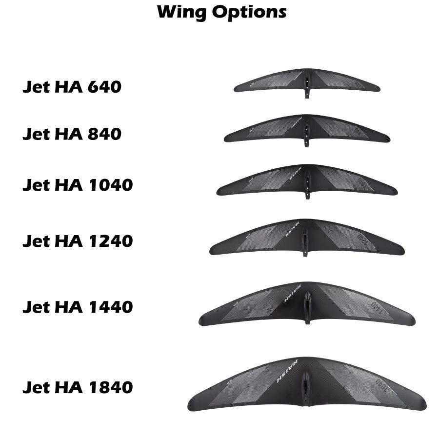 Naish 2024 Jet HA Foil - Complete Foil