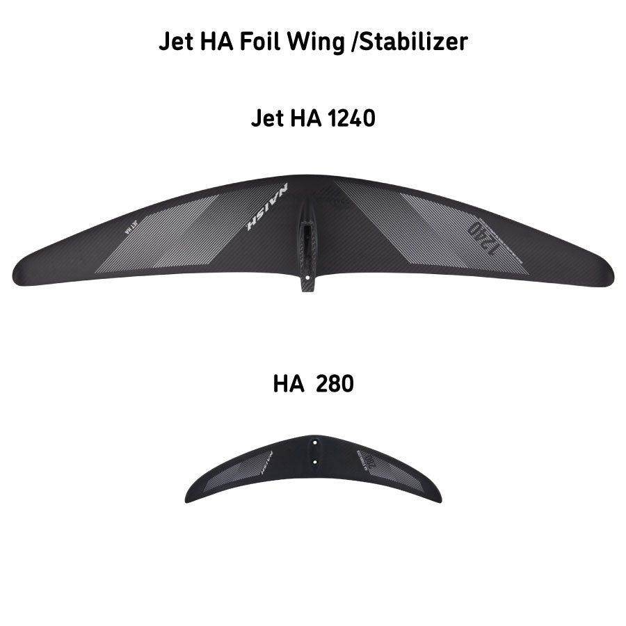 Naish 2024 Jet HA Foil - Semi Complete Foil
