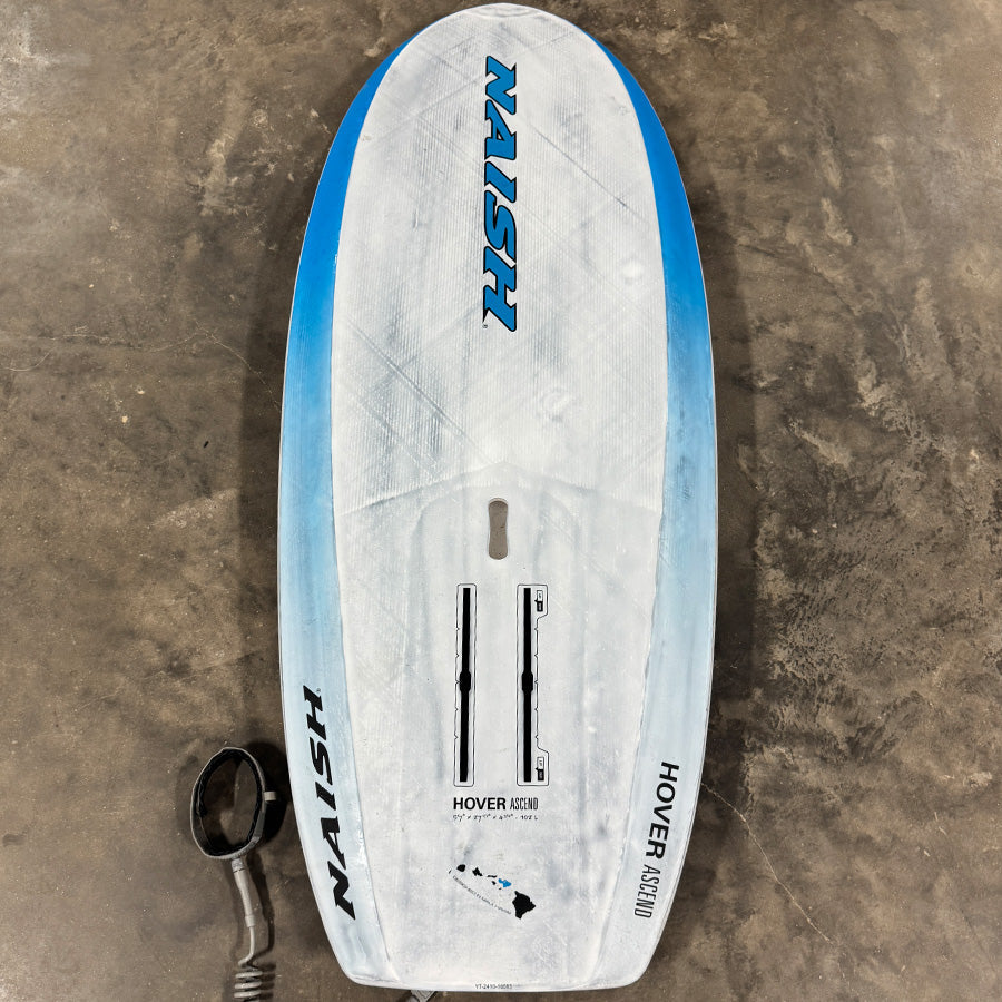 Naish 2025 Hover Wing Ascend Carbon Ultra Foil Board - Demo- 5'7" / 102L - 20% Off
