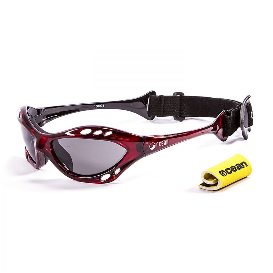 Ocean Cumbuco Kiteboarding Water Shades - Transparent Red