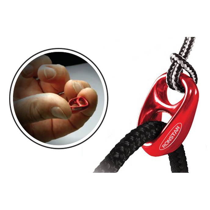 Ronstan Shock Block Sheaveless Pulley (Sold Individually)