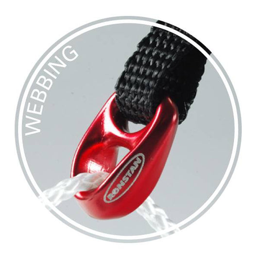 Ronstan Shock Block Sheaveless Pulley (Sold Individually)