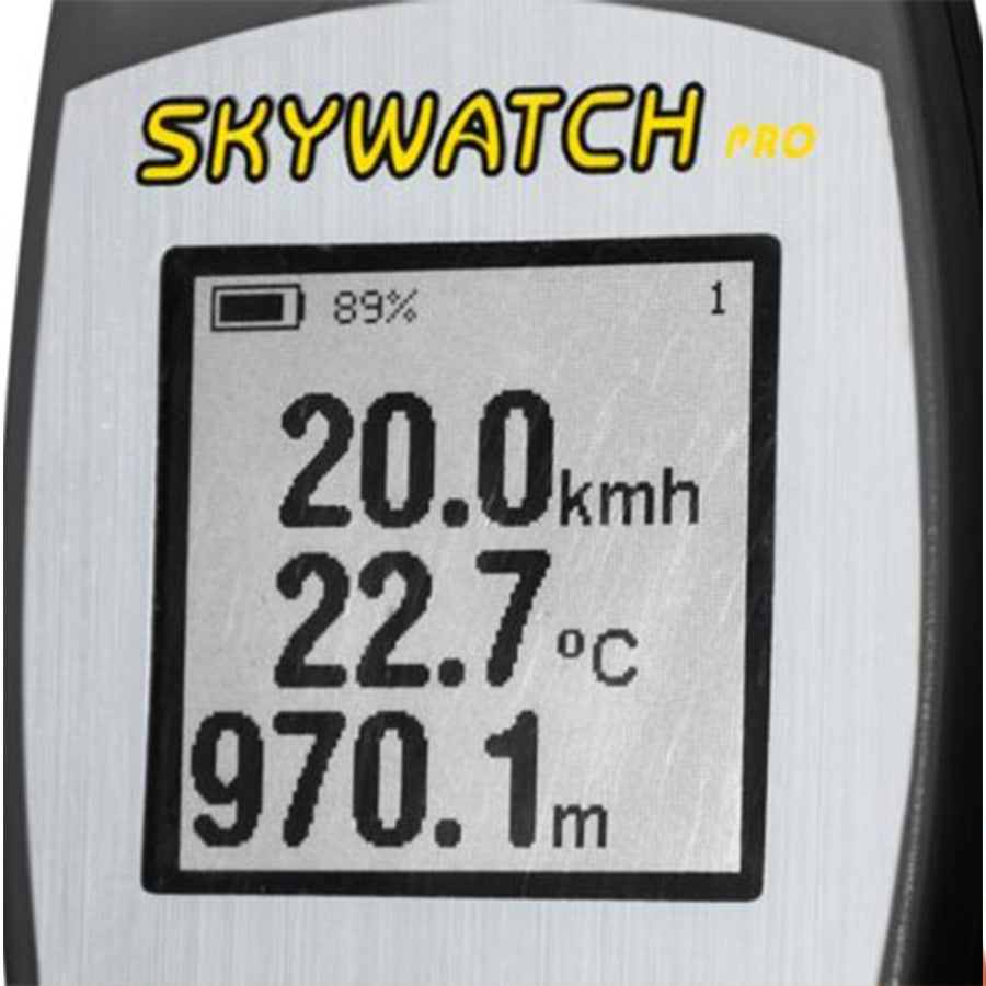 Skywatch Pro - Weather, Altitude Meter - Orange