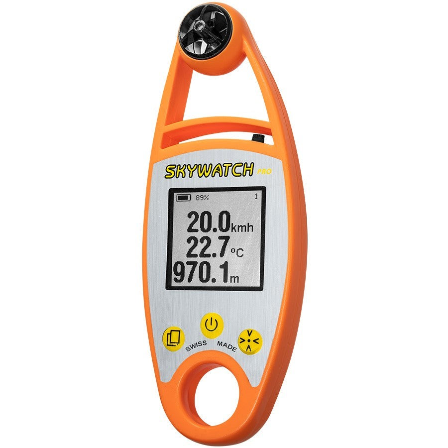 Skywatch Pro - Weather, Altitude Meter - Orange
