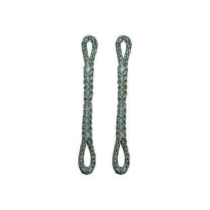 Slingshot Pigtail Loop-loop, 3.5 Inches, (Grey) (set Of 2)