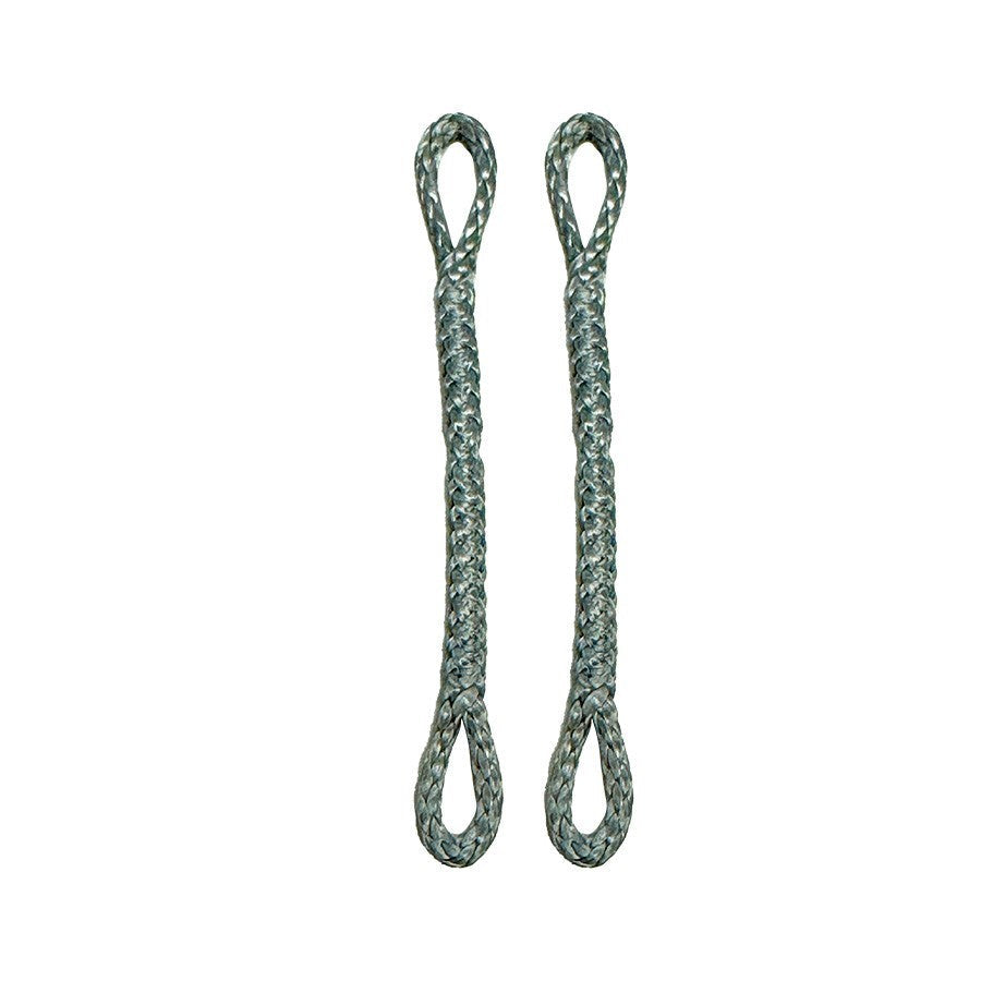 Slingshot Pigtail Loop-loop, 4 Inches, Grey (set Of 2)