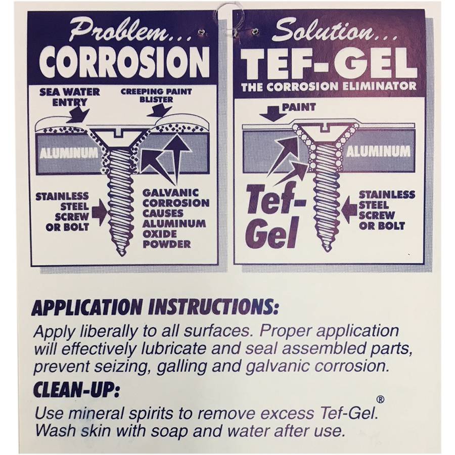 Tef-Gel Corrosion Eliminator And Anti-Seize Lubricant - 20cc