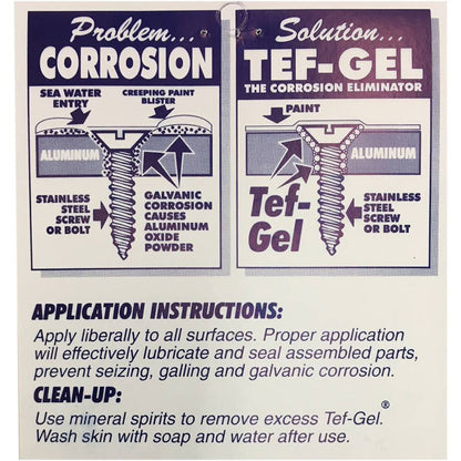 Tef-Gel Corrosion Eliminator And Anti-Seize Lubricant - 20cc