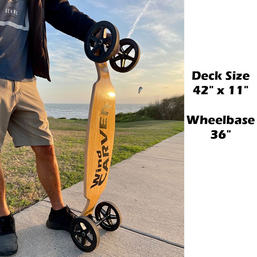 Wind Carver Longboard Skateboard WingBoard